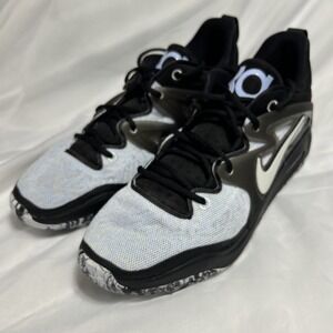 Nike KD 15 'Refuge' Black White Basketball Shoes DC1975-101 Men Size 15